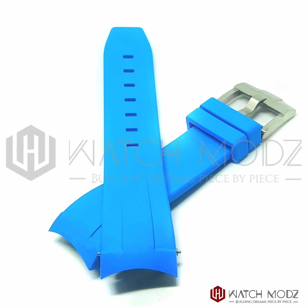 Watch-Modz SKX007 Rubber Strap: Blue