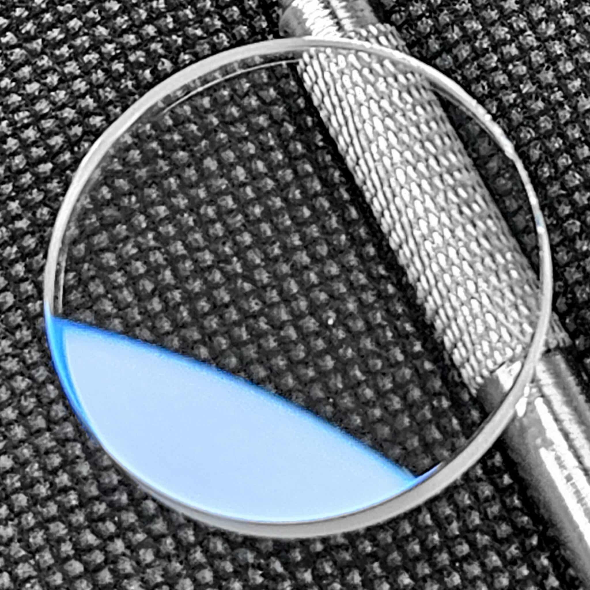 Watch-Modz SKX007 Sapphire: BLUE AR | Flat No Bevel