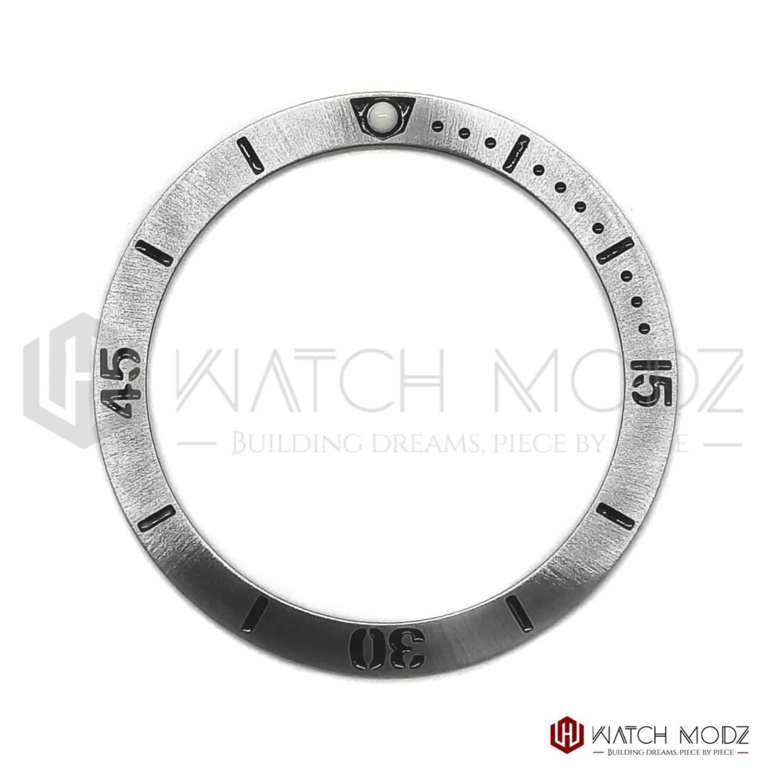 Watch-Modz SKX013 Bezel Insert: Silver FF