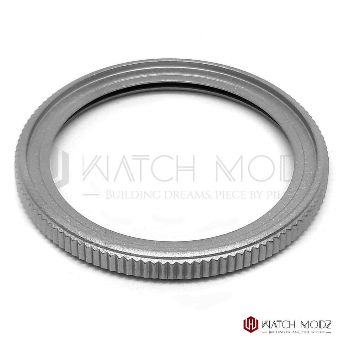 Watch-Modz SKX013 Bezel: Matte Silver Coin
