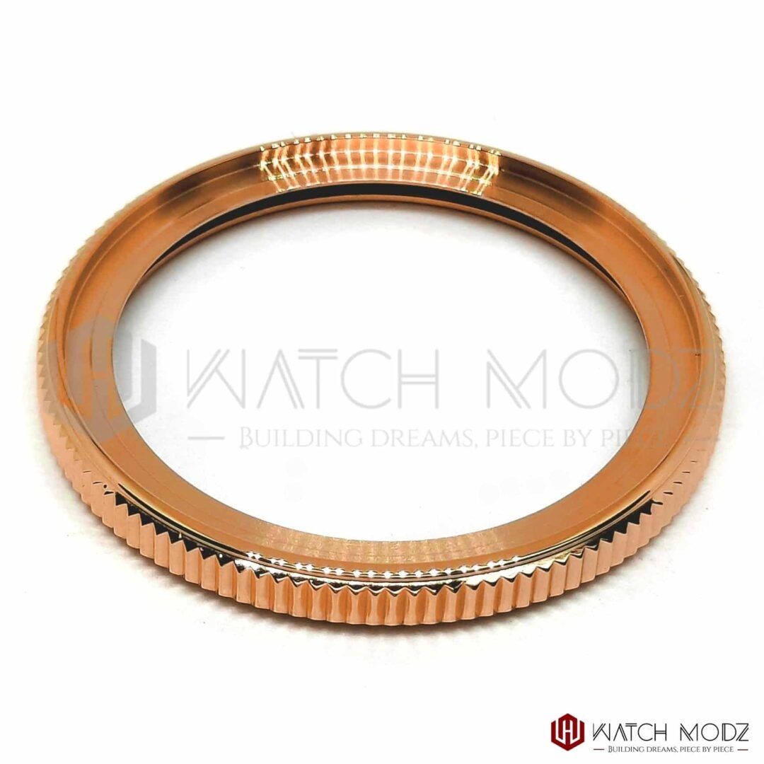 Watch-Modz SKX013 Bezel: Rose Gold Coin
