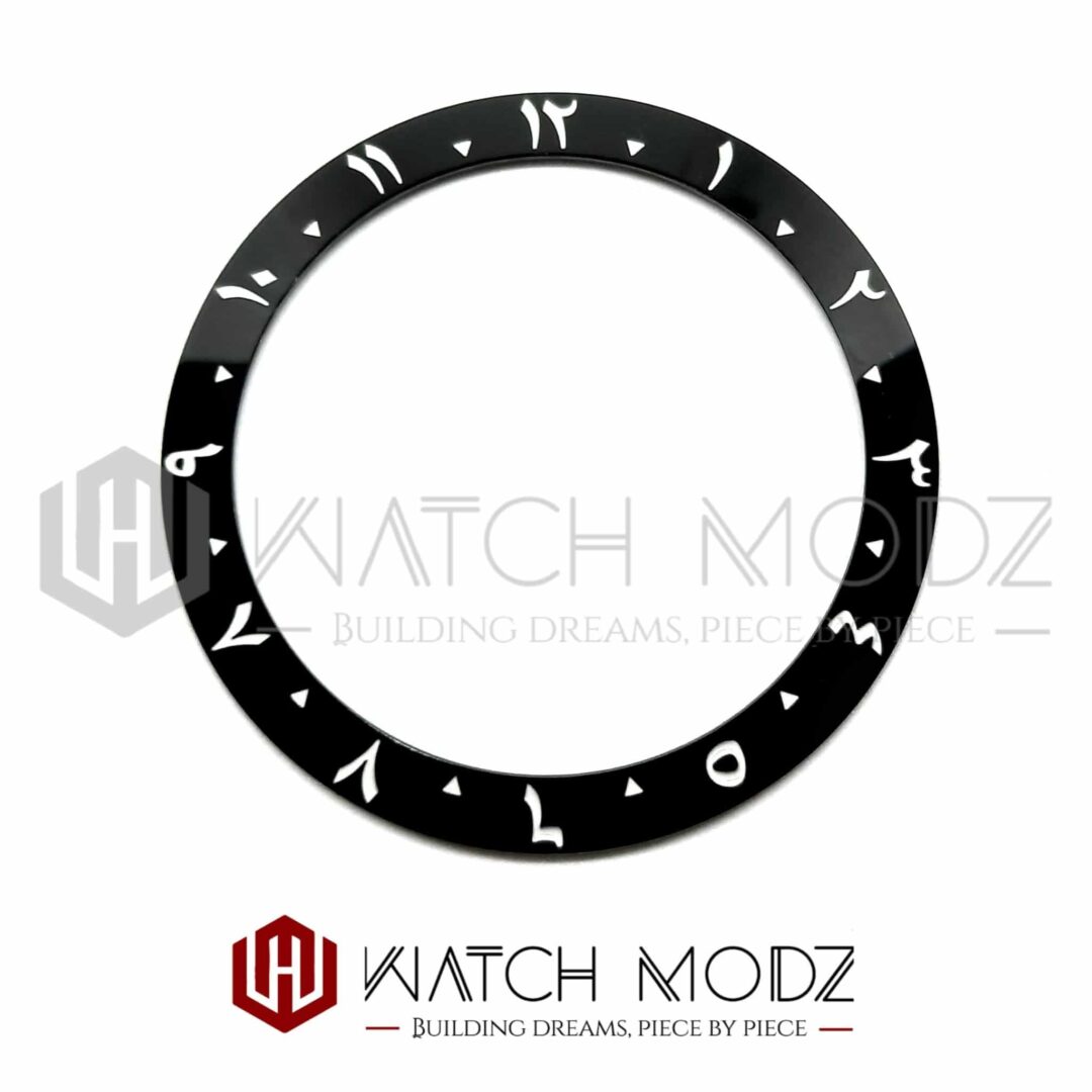 Watch-Modz SKX007 Bezel Insert: Lumed Arabic
