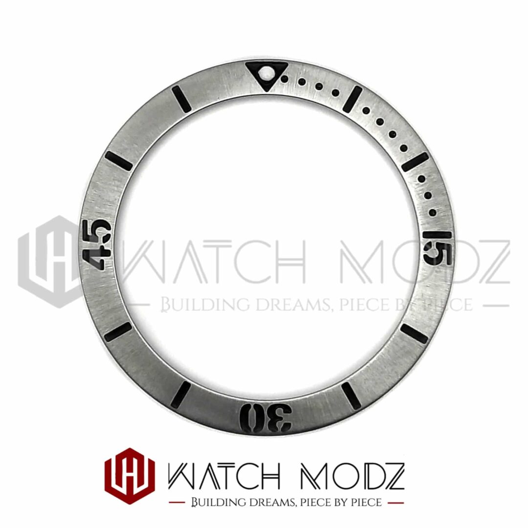 Watch-Modz SKX007 Bezel Insert: Silver FF