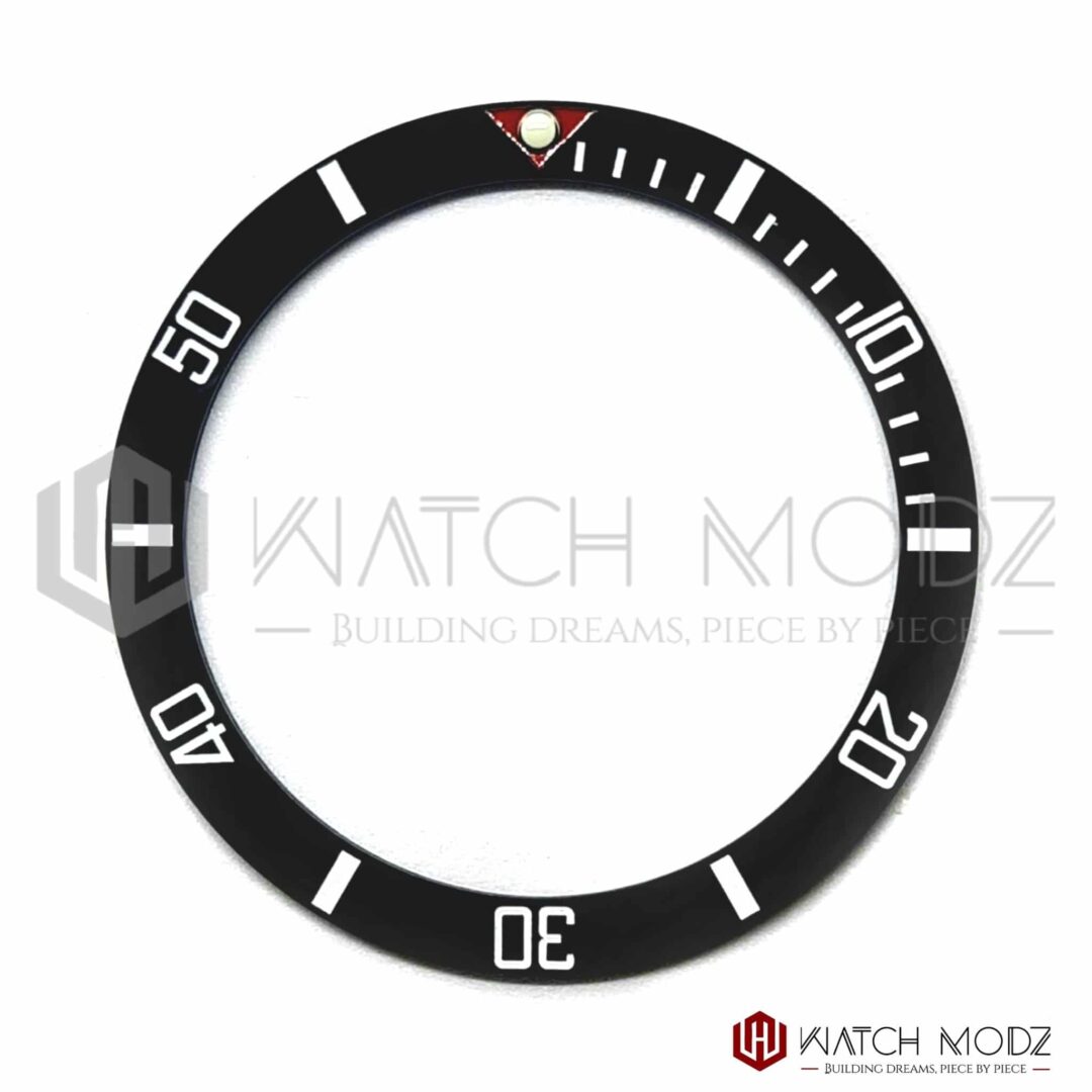 Watch-Modz SRP Turtle Bezel Insert: Vintage Black Sub