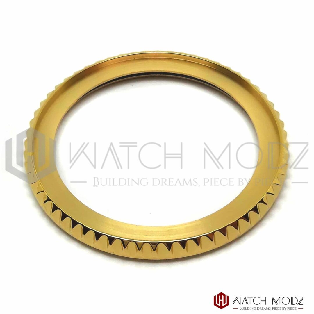 Watch-Modz SRP TURTLE Bezel: Polished Gold Sub