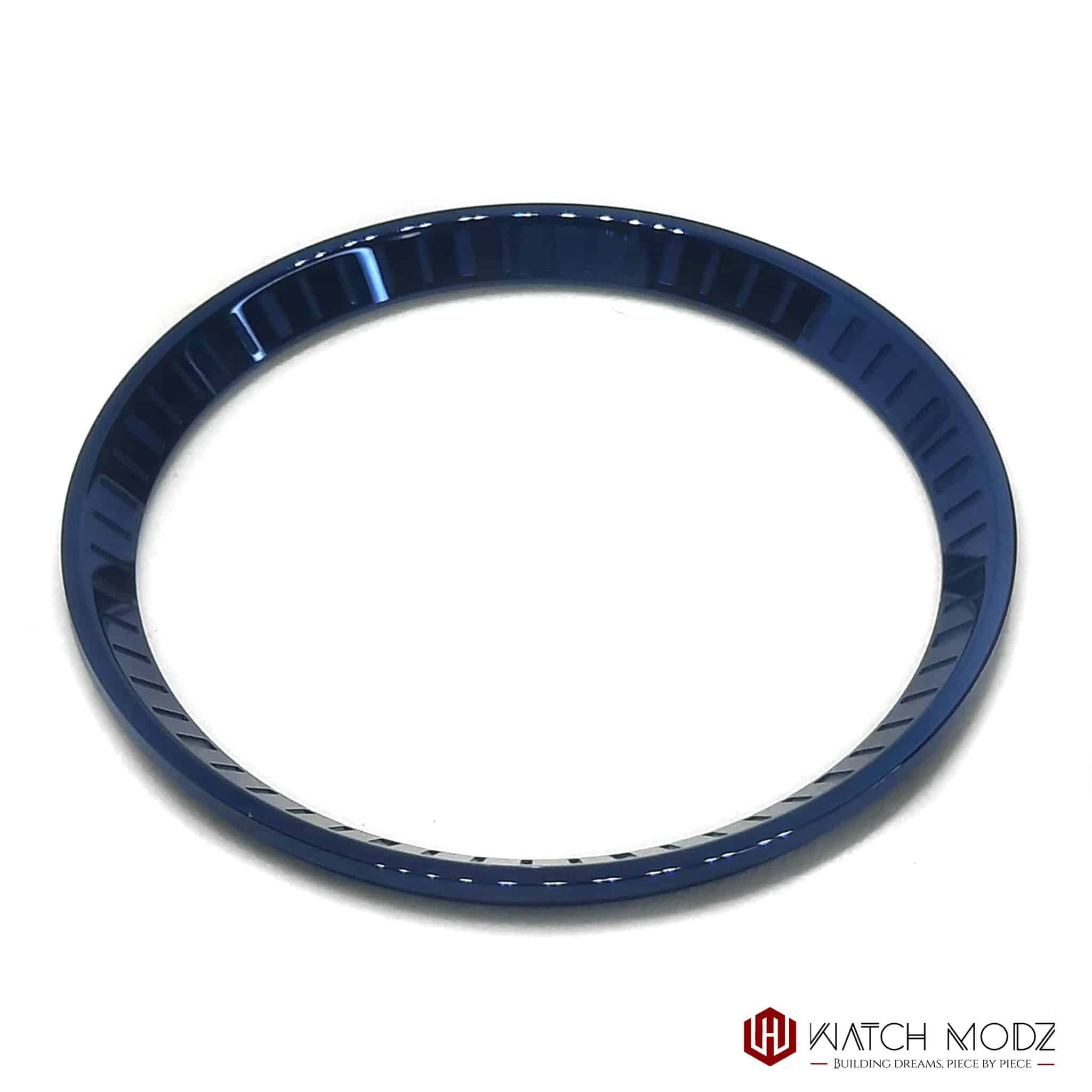 Watch-Modz SRP TURTLE Chapter Ring: Blue W/ Minutes
