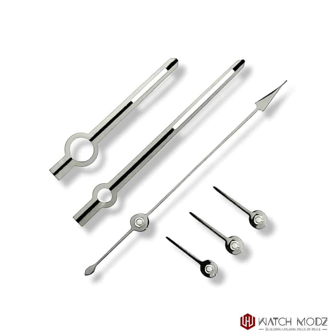Watch-Modz VK63 Hands: Silver baton
