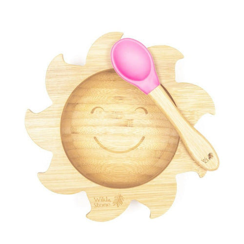 Wild and Stone Baby Bamboo Weaning Bowl Set - You Are My Sunshine