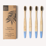 Wild and Stone Adult Bamboo Toothbrush - 4 Pack - Firm Bristles, view 3