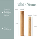 Wild and Stone Bamboo Toothbrush Travel Holder - Child, view 4