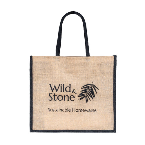 Wild and Stone Jute Hessian Shopping Bag