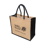 Wild and Stone Jute Hessian Shopping Bag, view 2