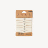 Wild and Stone Plastic Free Hair Ties - 6 Pack - Blonde, view 2