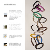 Wild and Stone Plastic Free Hair Ties - 6 Pack - Blonde, view 3