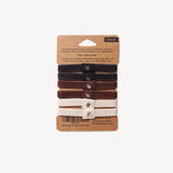 Wild and Stone Plastic Free Hair Ties - 6 Pack - Natural, view 2