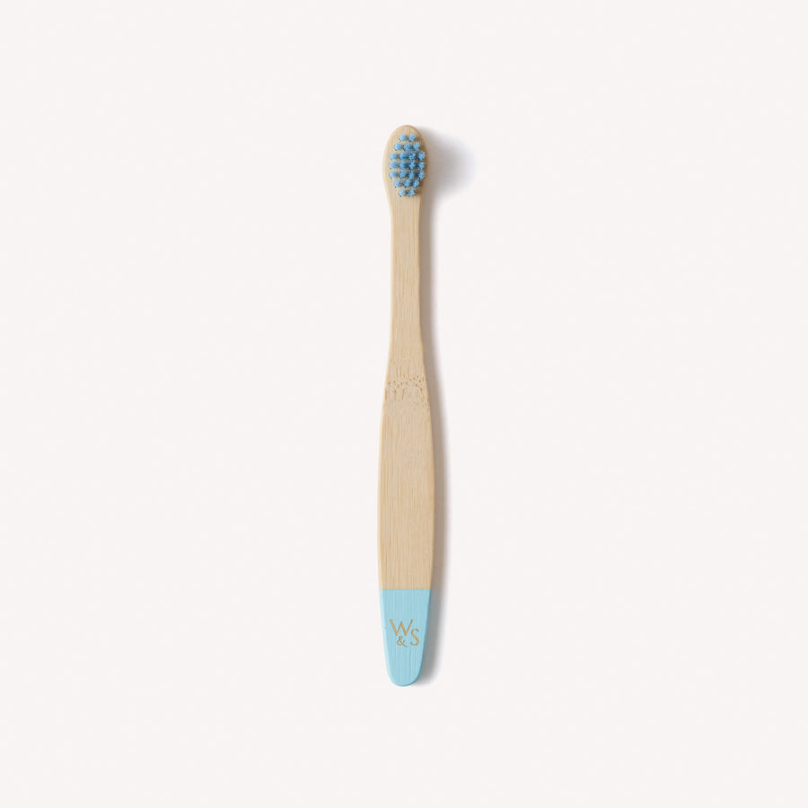 Wild and Stone Baby Bamboo Toothbrush - Single - Baby Blue