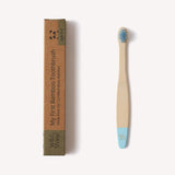 Wild and Stone Baby Bamboo Toothbrush - Single - Baby Blue, view 5
