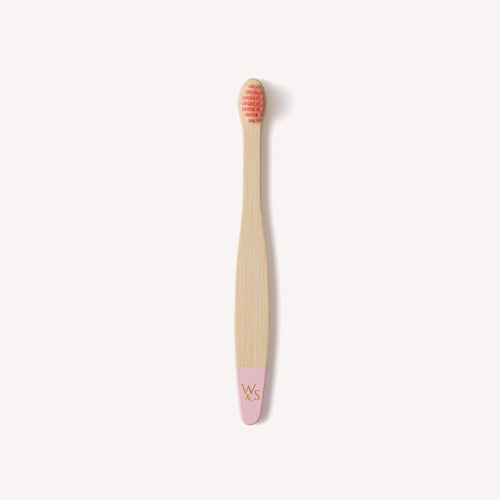 Wild and Stone Baby Bamboo Toothbrush - Single - Baby Pink