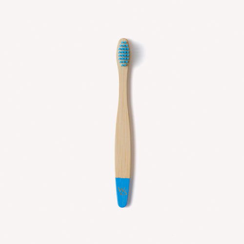 Wild and Stone Children's Bamboo Toothbrush - Single - Blue