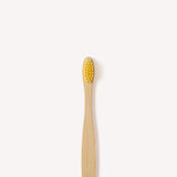 Wild and Stone Children's Bamboo Toothbrush - Single - Yellow, view 2