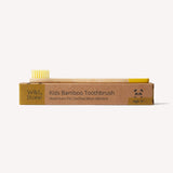 Wild and Stone Children's Bamboo Toothbrush - Single - Yellow, view 4