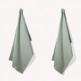 Wild and Stone Organic Cotton Tea Towels - Herringbone Weave - Set of 2, view 6