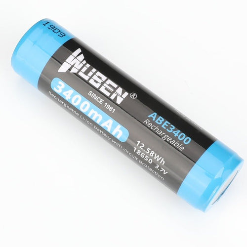 WUBEN ABE3400 Rechargeable 18650 Battery - 3400mAh
