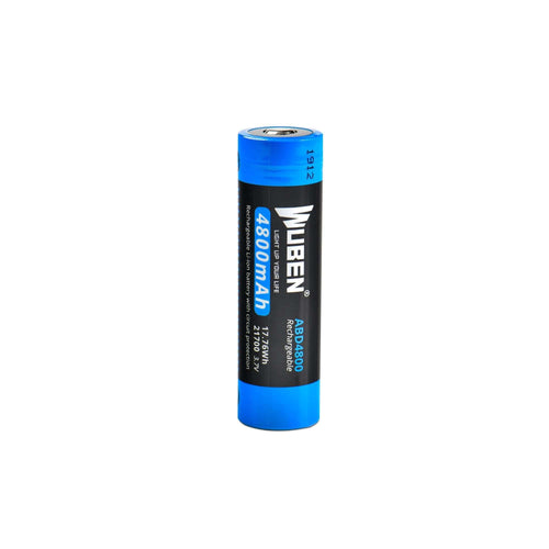 WUBEN ABD4800 Rechargeable 21700 Flashlight Battery - 4800mAh