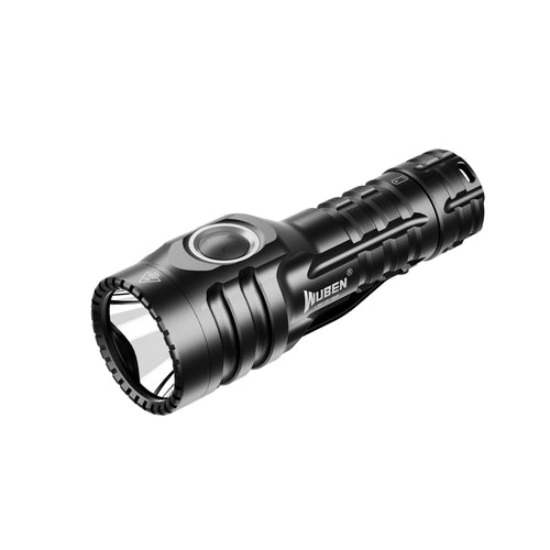 WUBEN E6 Small Steel Cannon Strong Flashlight - 900 Lumen