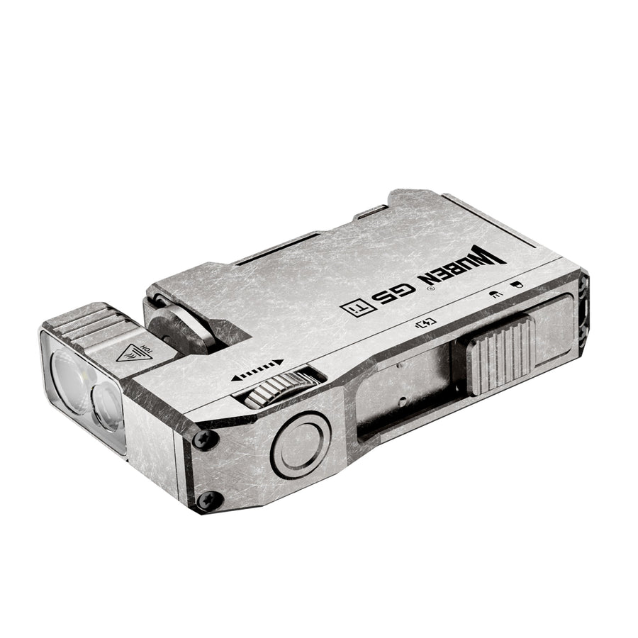 WUBEN G5 400 Lumens Compact Rechargeable EDC Flashlight (Titanium Edition)