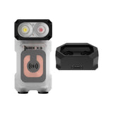 WUBEN Lightok X3 Owl Compact Rechargeable EDC Flashlight(Red and white light), view 6