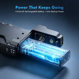 WUBEN X5 3-in-1 1300 Lumens EDC Rechargeable  Bright Flashlight(Class 1 Version), view 4