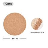 xTool 0.2" Round Cork Coasters (10pcs), view 3