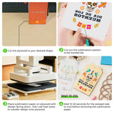 xTool 13/64" Sublimation Plywood (5pcs), view 5