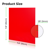 xTool 1/8" Acrylic Sheets Trial Kit for Diode Laser Cutting (10pcs), view 4