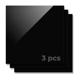 xTool 1/8" Black Fire Retardant Acrylic Sheet for Diode Laser Cutting (3pcs), view 4