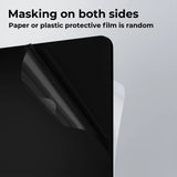 xTool 1/8" Black Fire Retardant Acrylic Sheet for Diode Laser Cutting (3pcs), view 5