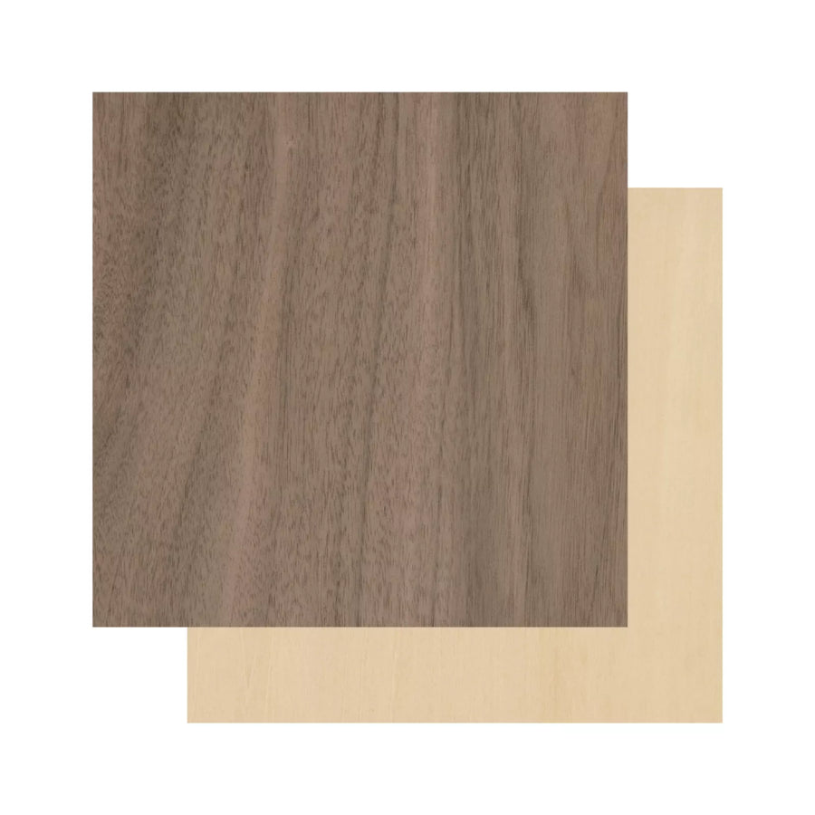 xTool 1/8" Black Walnut & Basswood Plywood Sheet (4pcs)