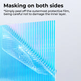 xTool 1/8" Clear Iridescent Acrylic Sheet (3pcs), view 5