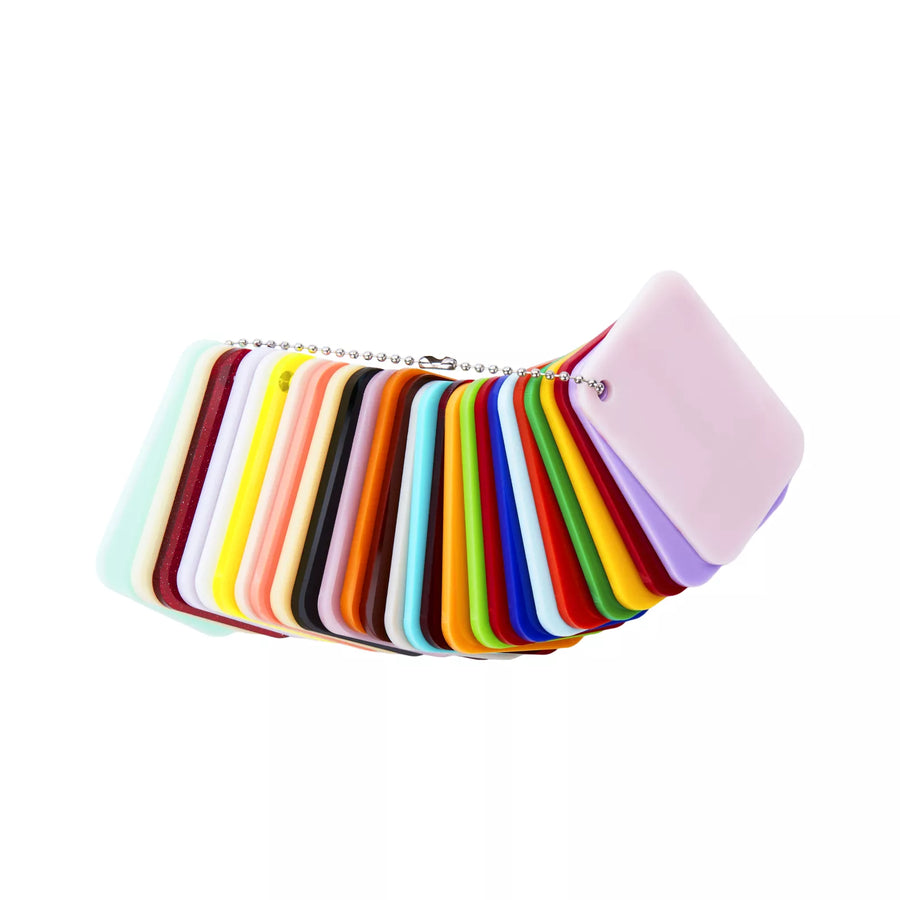 xTool 1/8" Colored Acrylic Sample Set (27pcs)