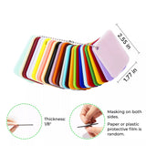 xTool 1/8" Colored Acrylic Sample Set (27pcs), view 3
