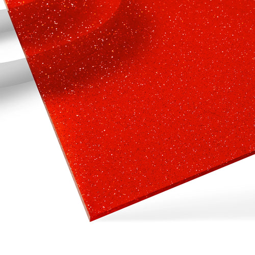xTool 1/8" Glitter Translucent Glossy Acrylic Sheet for Diode Laser Cutting (3pcs)