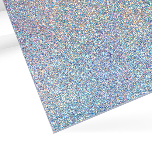xTool 1/8" Holographic Sparkle Glitter Acrylic Sheet (3pcs)