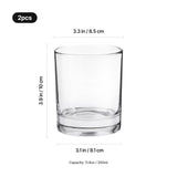 xTool 11.9oz Old Fashioned Whiskey Glasses (2pcs), view 3