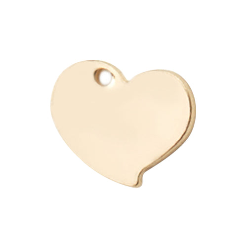 xTool 18K Gold Plated Heart-shaped Pendant (20pcs)