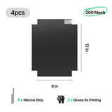 xTool 200 Mesh Polyester Fast-Engrave Screen (4pcs)  9" x 12", view 3