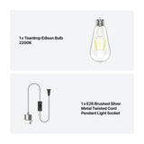 xTool Acrylic Disc DIY Pendant Light Kit, view 6