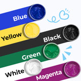 xTool Acrylic Screen Printing Ink Set (6 Colors), view 3