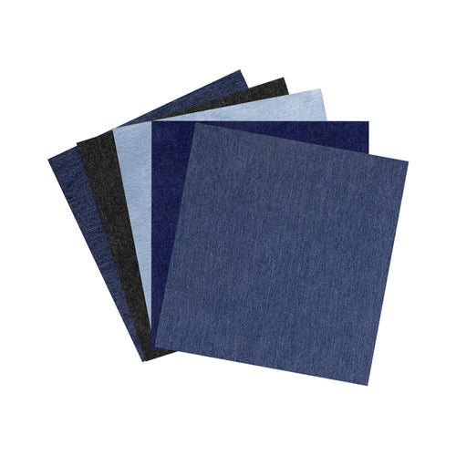 xTool Assorted Color Denim Sheets (5pcs)