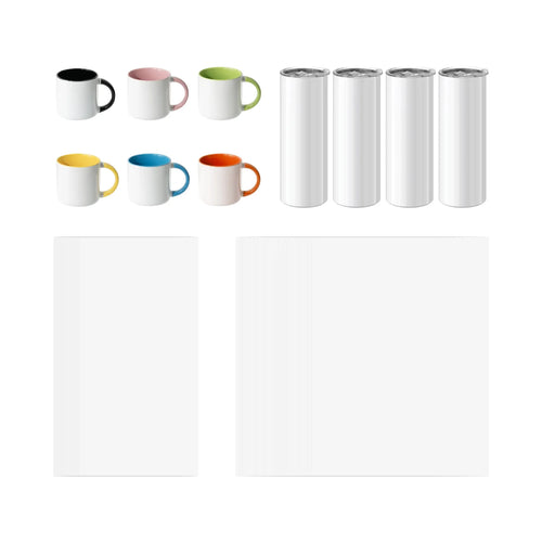 xTool Baking Sublimation Material Starter Kit for WonderPress (110pcs)